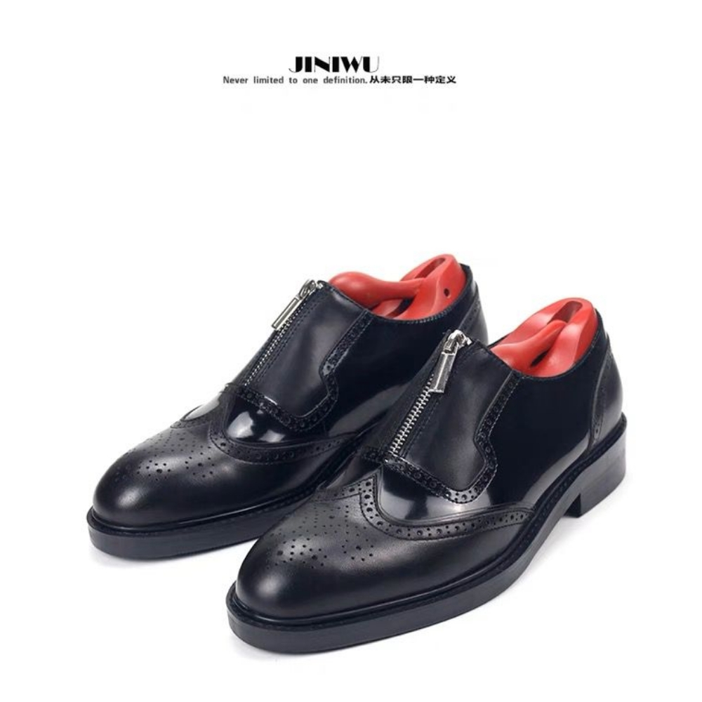 Picture of CARVED BROGUE  WITH ZIP